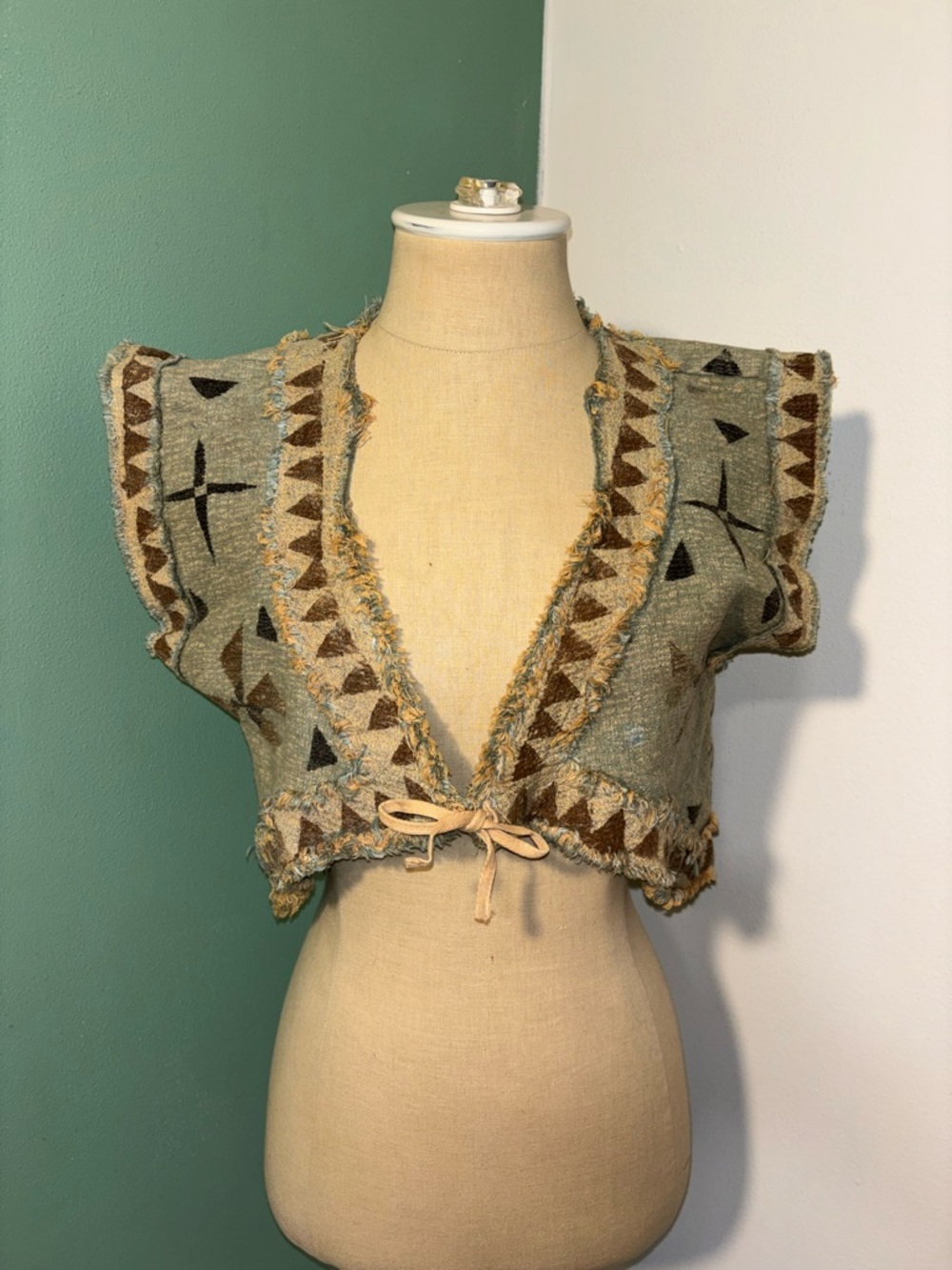 Vintage 1990’s Zena Warrior Princess Costume Vest Woman’s